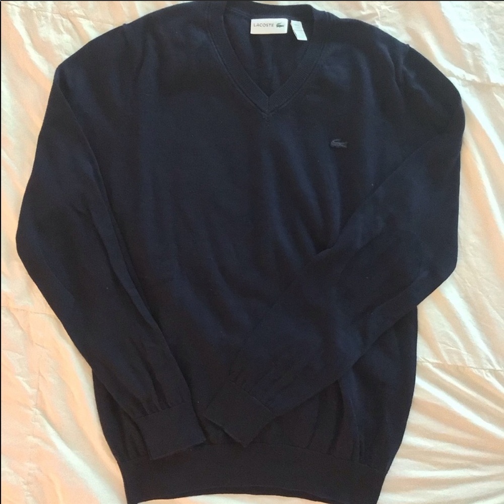 Lacoste V neck sweater